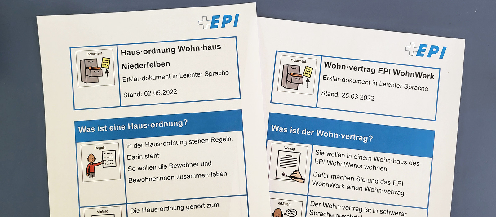 So machen wir Leichte Sprache im EPI WohnWerk