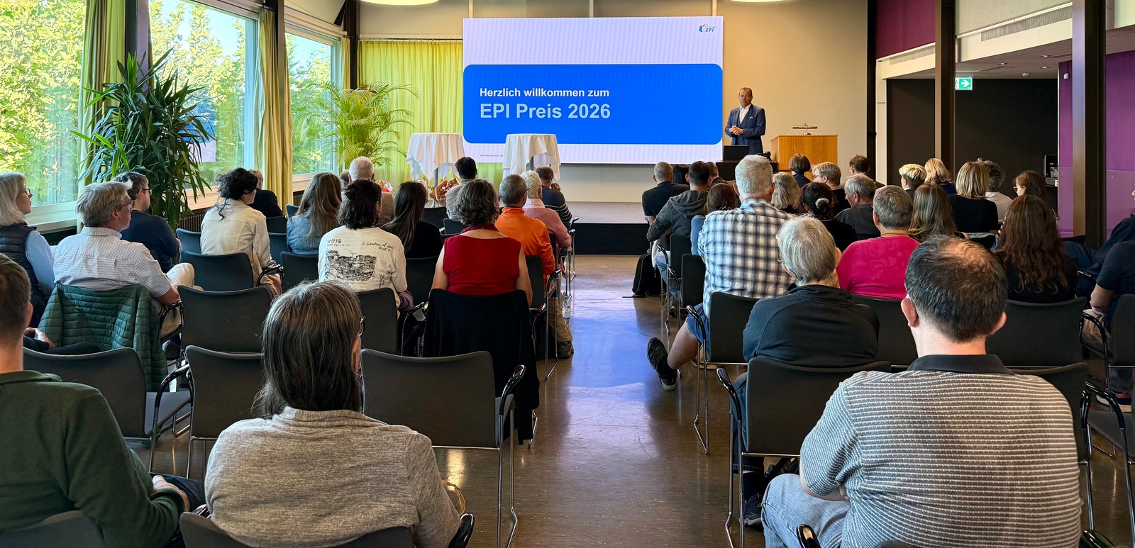 Auszeichnung EPI Preis 2026 im Park Saal