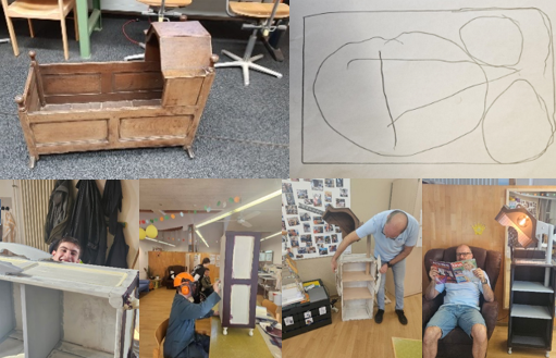 Aus alt wird neu – Arbeitsprozess Möbel Wally