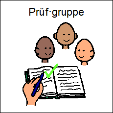 Piktogramm Prüfgruppe