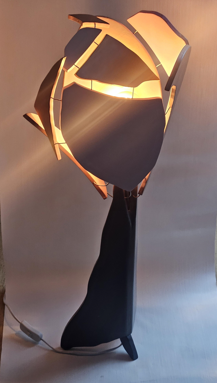 Dreidimensionale Lampe